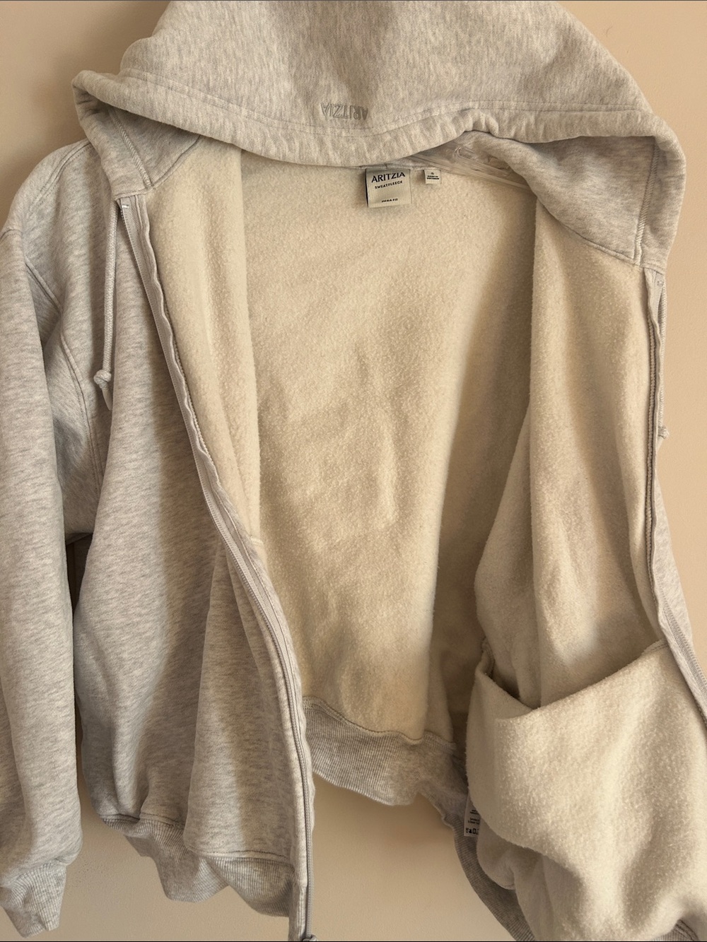 Cozy Sweatfleece Mega Zip Hoodie - Picture 2 of 3